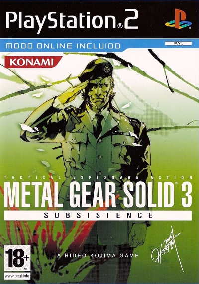 Metal Gear Solid 3 Subsistence ISO PS2 Download