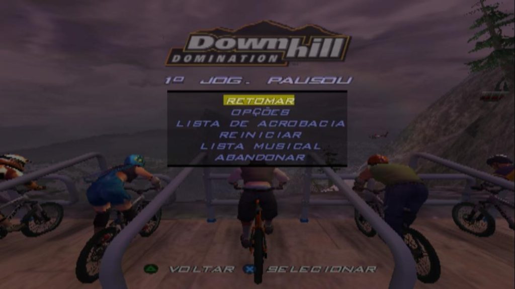 Downhill Domination PTBR PS2