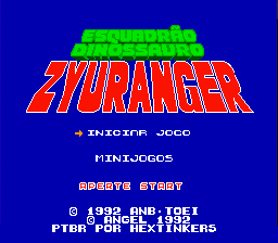 Kyouryuu Sentai Zyuranger PTBR NES