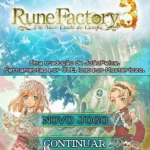 Rune Factory 3 PTBR NDS